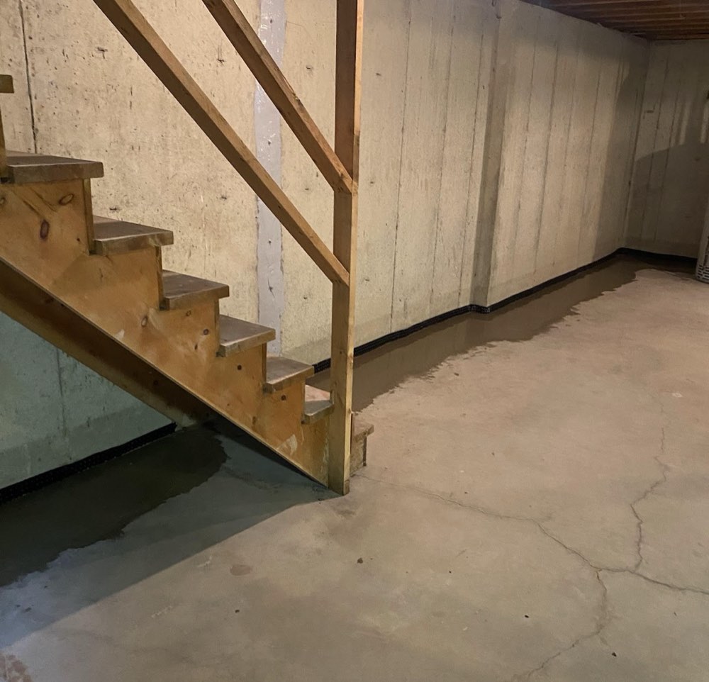 Drain tile system complete